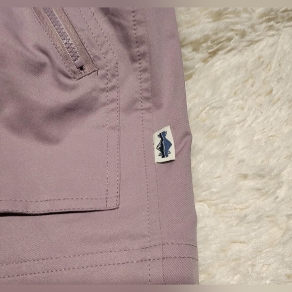 SHORE TO SUMMIT Women's Performance Paperbag Lavender Pull on Shorts Sz. S EUC - Picture 6 of 7